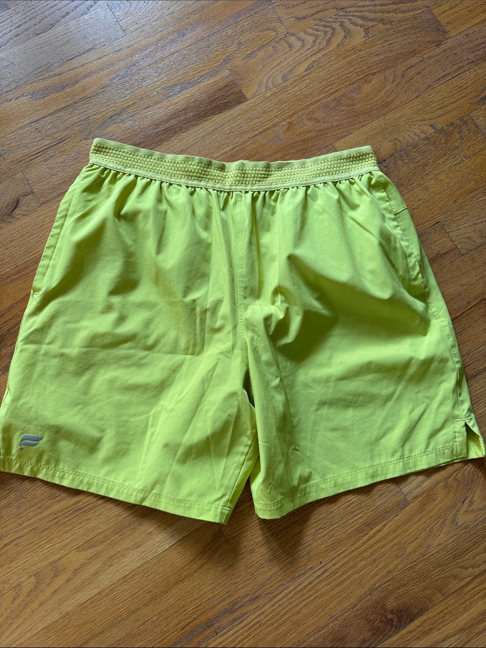 Fabletics Neon Lime Athletic Shorts